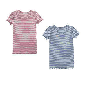 Joha Striber Kort�rmet bluse SS2026