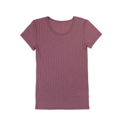 Joha Uld/Silke Kort�rmet bluse SS 2026 