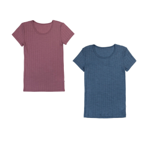 Joha Uld/Silke Kort�rmet bluse SS 2026 