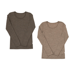 Joha Uld/Silke Lang�rmet bluse - Juli 2025