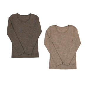 Joha Uld/Silke Lang�rmet bluse - Juli 2025