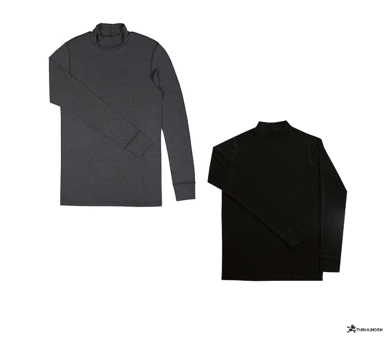 Johansen Bluse m. Turtelneck / 85% uld &amp; 15% silke