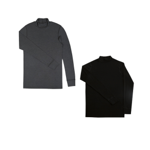 Johansen Bluse m. Turtelneck / 85% uld & 15% silke