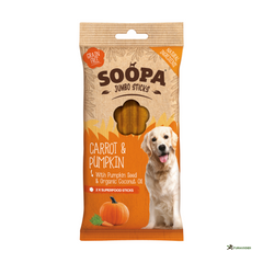  Soopa Jumbo Dental Stick - Gulerod &amp; Grskar