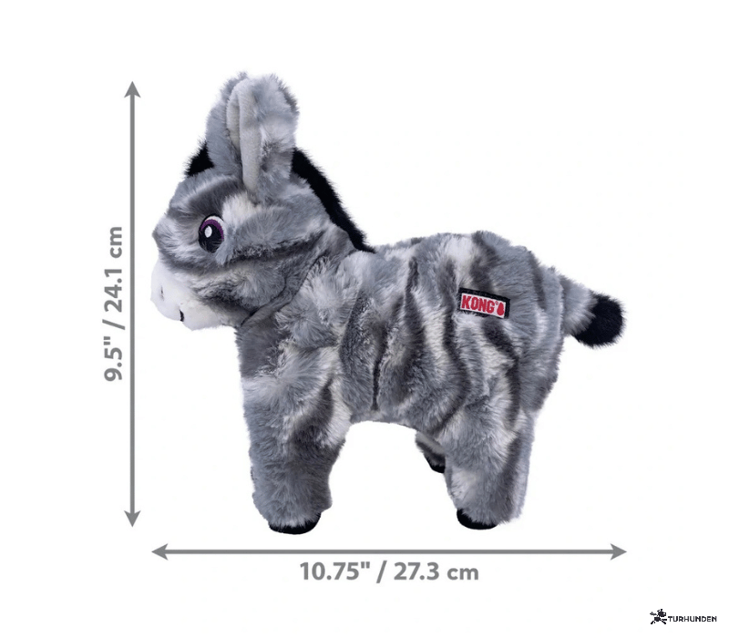 KONG Low Stuff Stripes Donkey