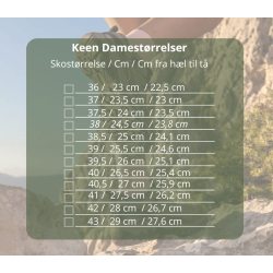 Dame Keen Targhee Sko &amp; Pinewood Cross Waist Pack