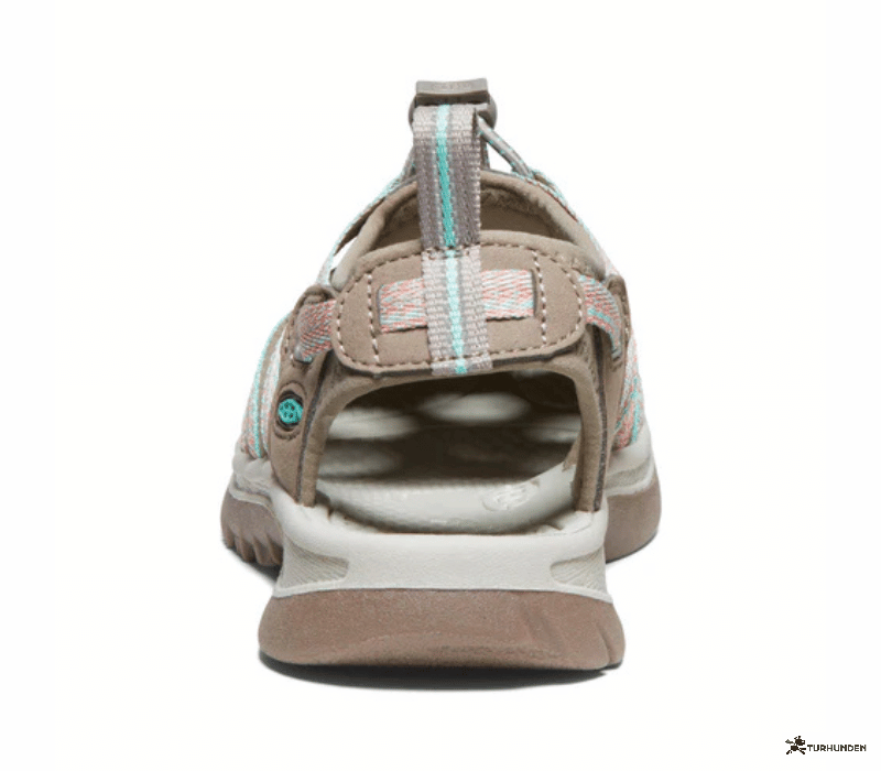 Keen Whisper Dame sandal / Taupe/Coral