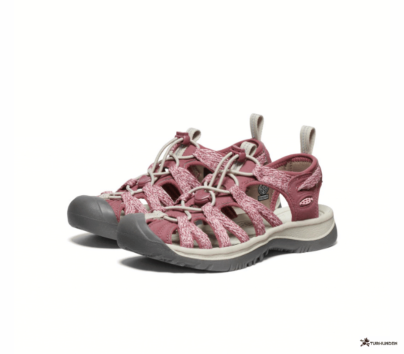 Keen Whisper Dame sandal / Rose Brown/Peach Parfait