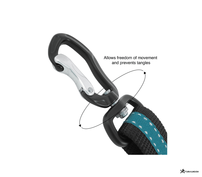 Kurgo strop til bilens selels m swivel