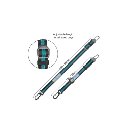 Kurgo strop til bilens selels m swivel