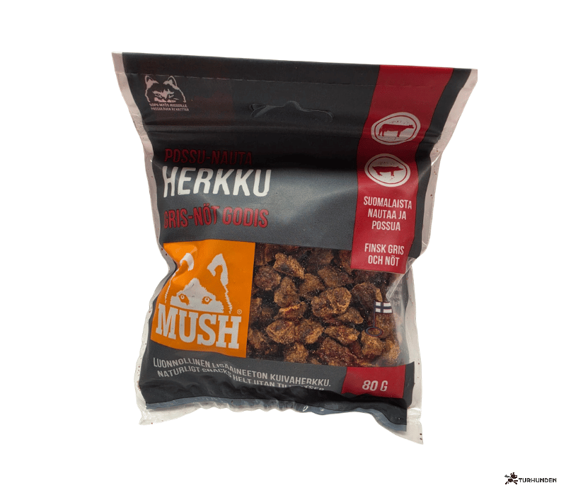 MUSH Minisnack Gris &amp; Okse