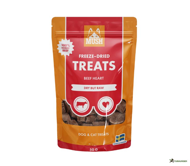 Mush Freeze dried Treats - Beef Heart