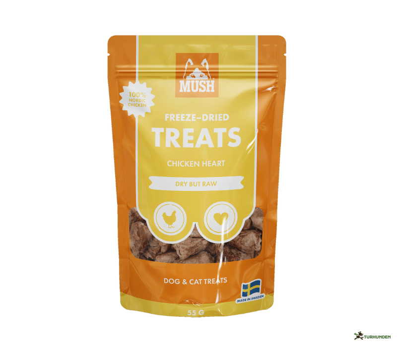 Mush Freeze dried Treats - Chicken Heart