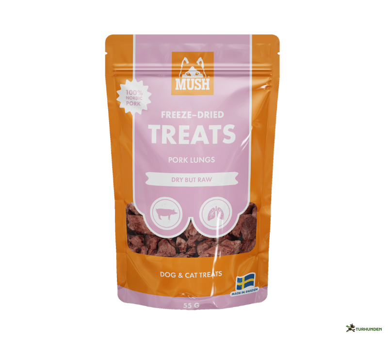 Mush Freeze dried Treats - Pork Lung
