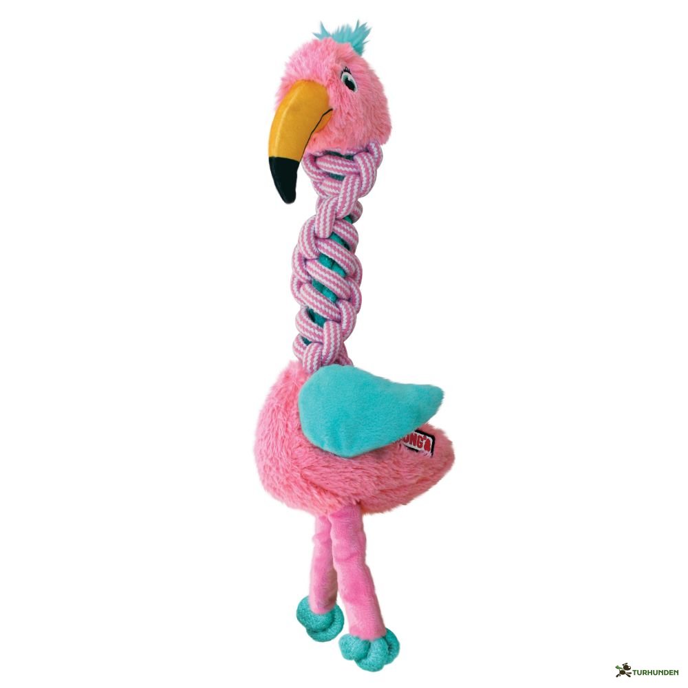 KONG Knots Twists Flamingo/Giraf