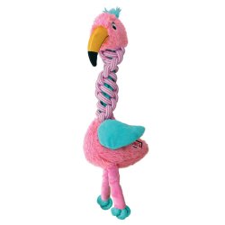 KONG Knots Twists Flamingo/Giraf