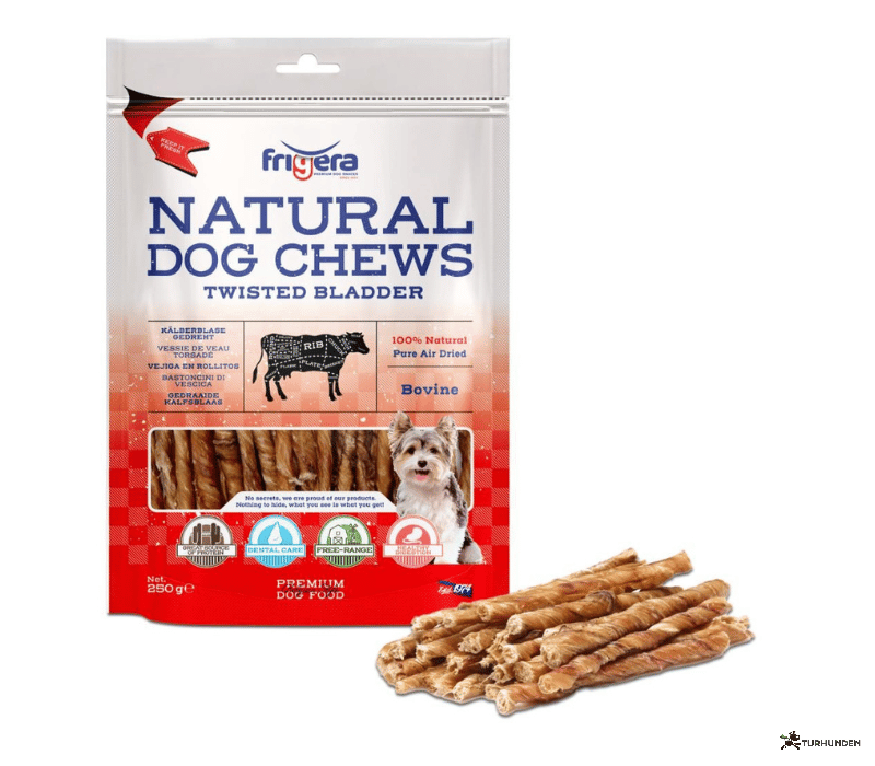 Frigera Natural Dog Chews Twisted Bladder