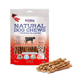 Frigera Natural Dog Chews Twisted Bladder