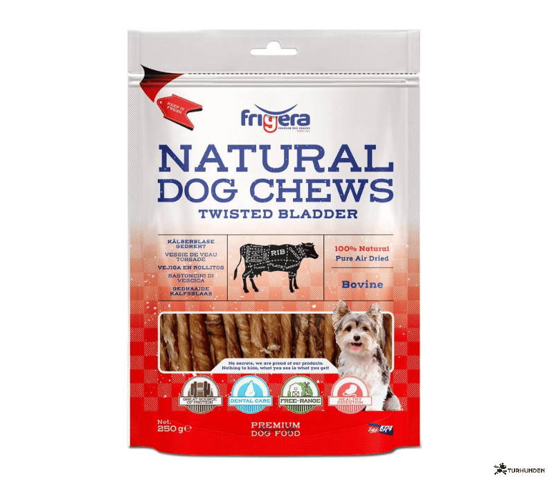 Frigera Natural Dog Chews Twisted Bladder