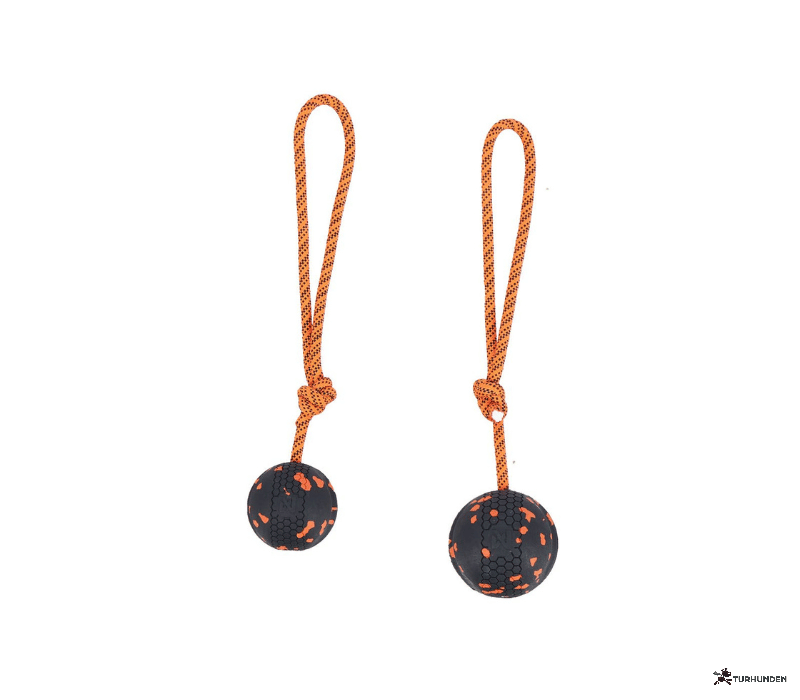 Non-stop dogwear Dog ball on rope