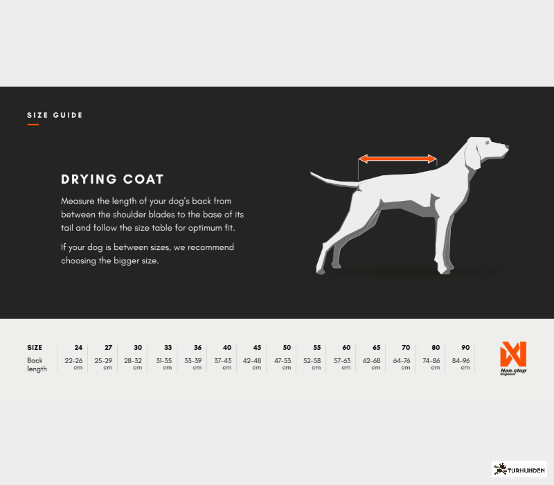 Non-stop dogwear Drying Coat