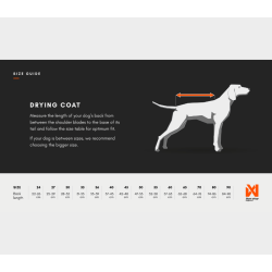 Non-stop dogwear Drying Coat