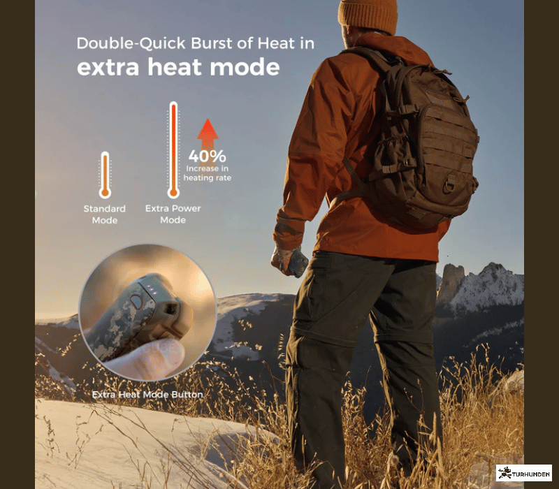 Ocoopa UT4 Extreme H�ndvarmer /  Powerbank