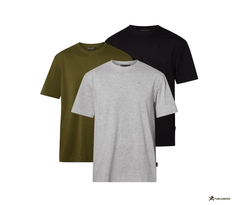 Pinewood 3-pack T-shirt Herre
