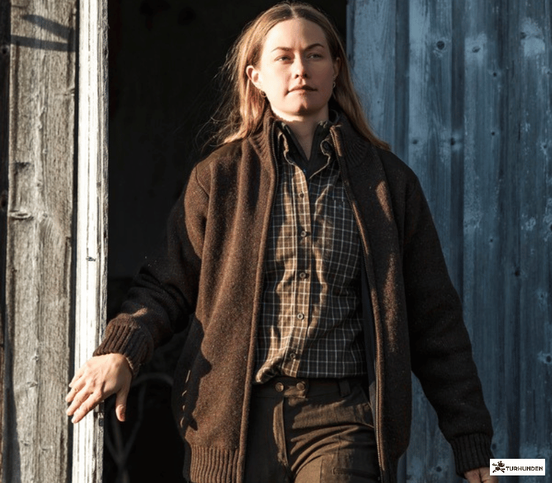 Pinewood Hurricane Sweater Full Zip - Dame