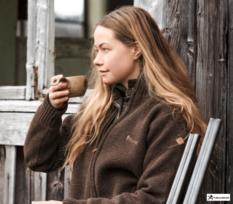 Pinewood Hurricane Sweater Full Zip - Dame