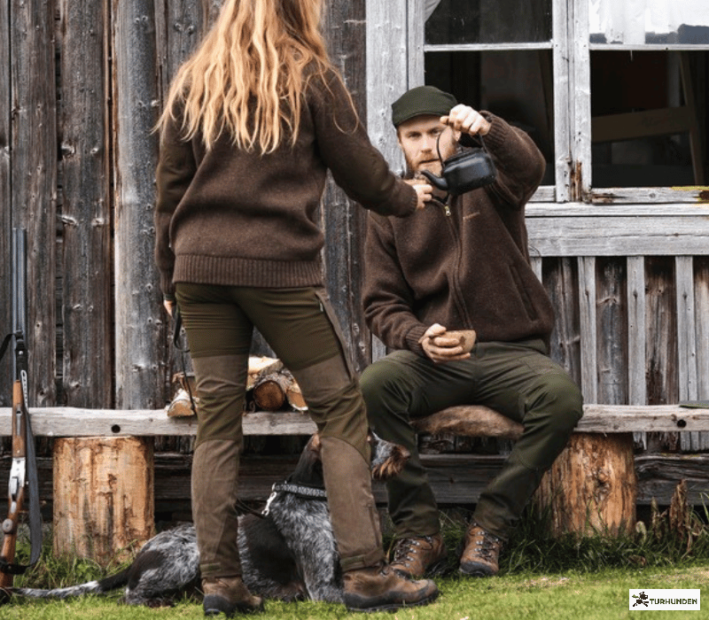 Pinewood Hurricane Sweater Full Zip - Dame