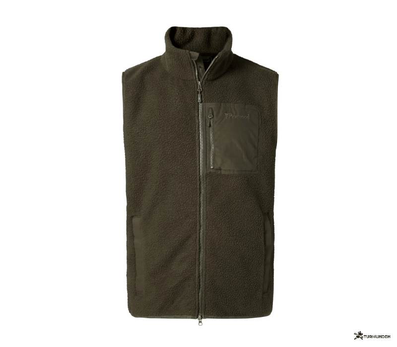 Pinewood Men�s Pile Fleece Vest