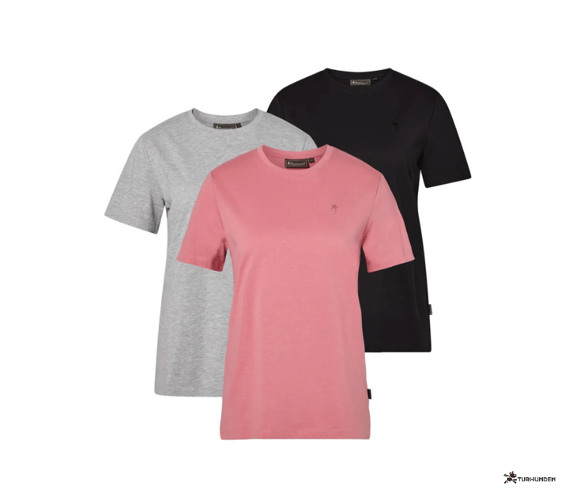Pinewood 3-pack T-shirts dame