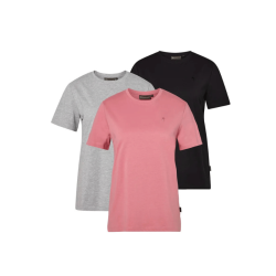 Pinewood 3-pack T-shirts dame
