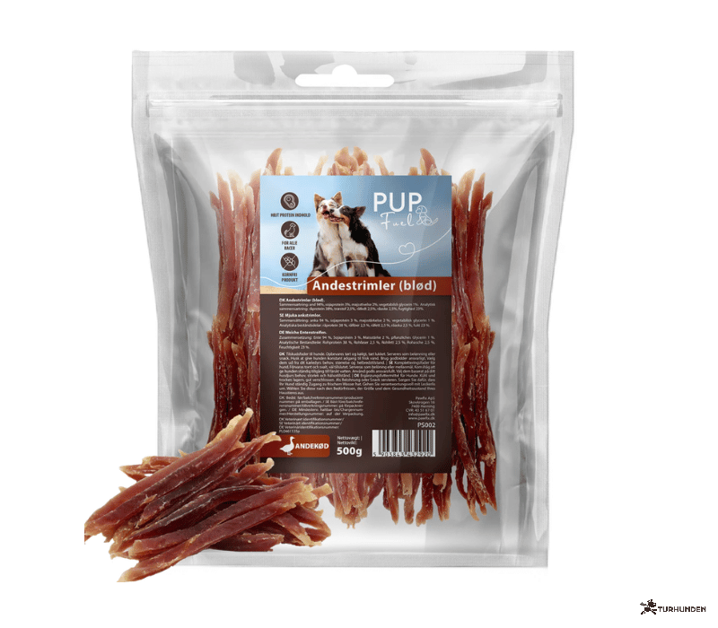 Pupfuel Andestrimler (bl�d)