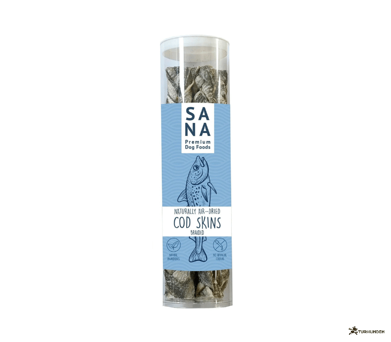 SANADOG Braided Cod Skins � flettet torskeskind 250 g