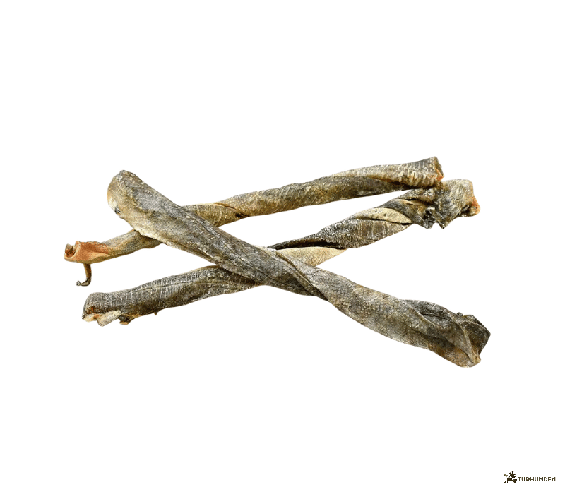SANADOG Cod Skin Twists � snoet torskeskind 150 g