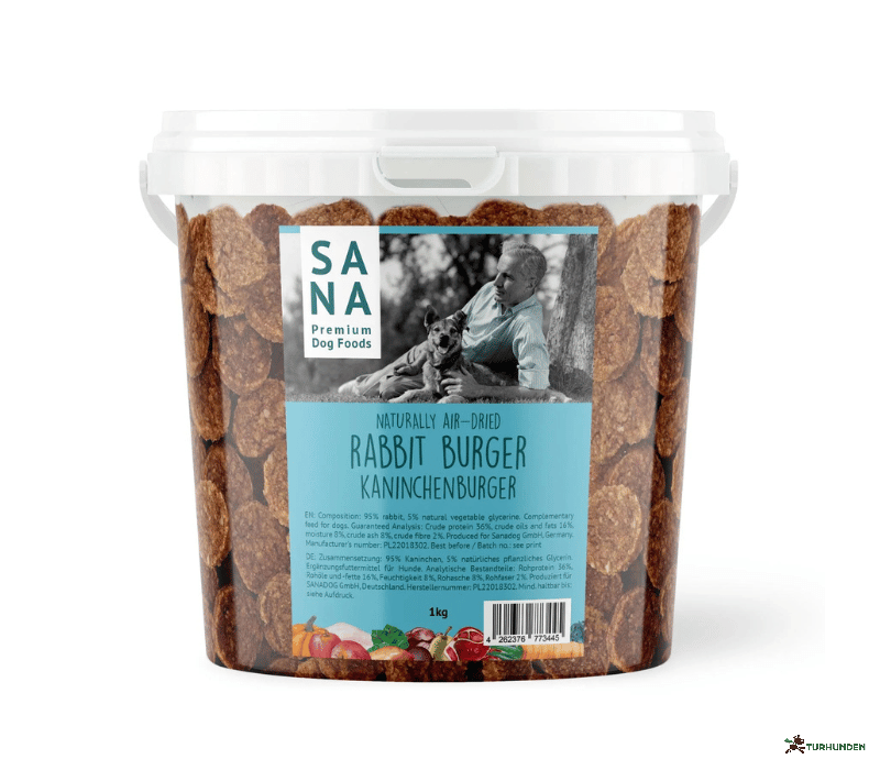 SANADOG Rabbit Burgers