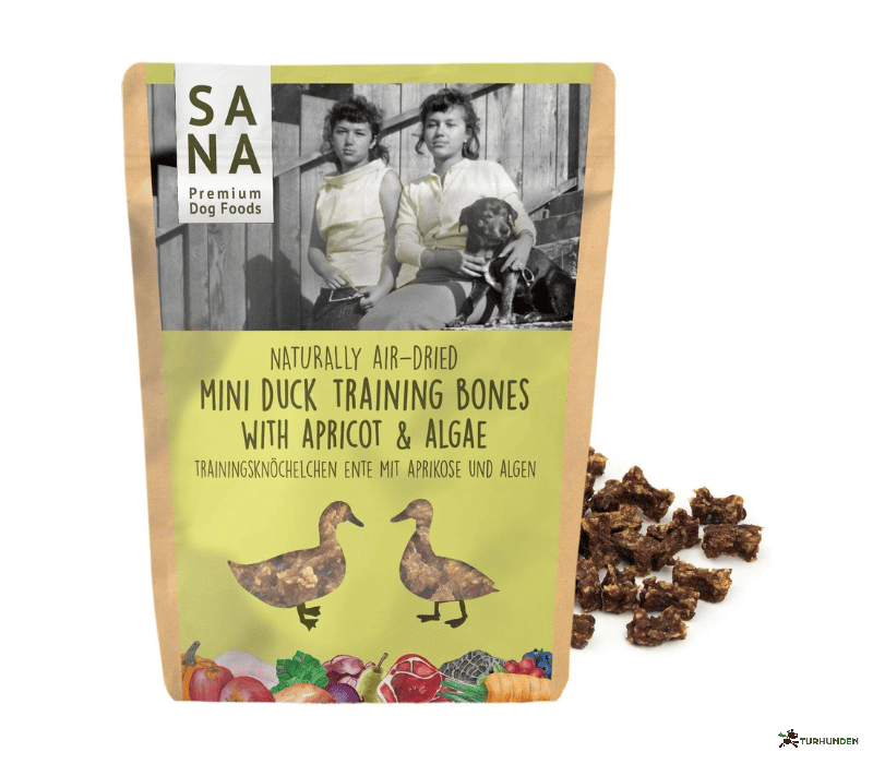 SANADOG Training Bones Duck with Apricot &amp; Algae