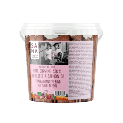 SANADOG Vital Chewing Sticks Beef with Wild Salmon Oil