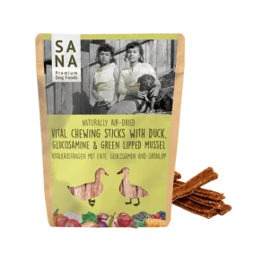SANADOG Vital Chewing Sticks with Duck, Glucosamine & Green-Lipped Mussel