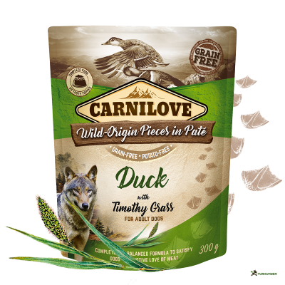 Carnilove Paté Poser med And og Engrottehale