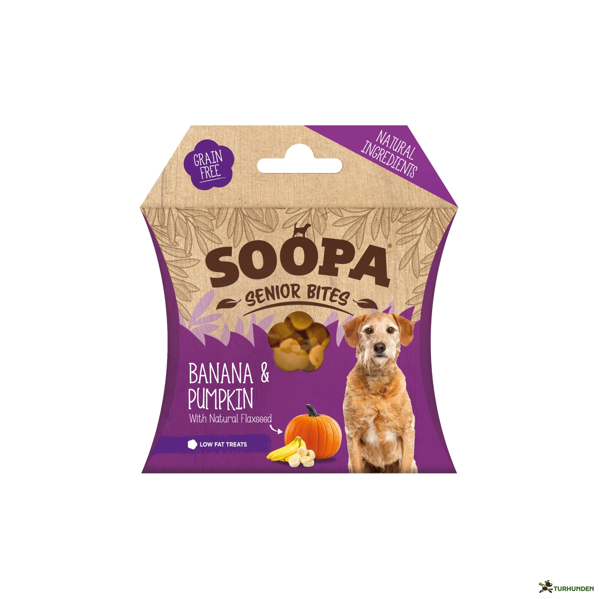 Soopa Bites - Banan &amp; Grskar / Senior