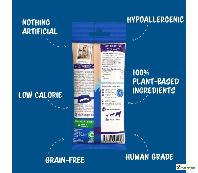 Soopa Dental Stick - Apple &amp; Blueberry