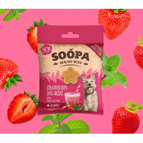 Soopa Bites - Stawberry Dog-Quiri