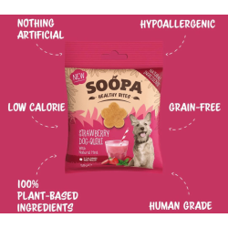 Soopa Bites - Stawberry Dog-Quiri