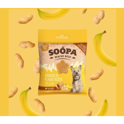 Soopa Bites - Banan &amp; Peanutbutter