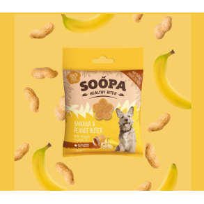 Soopa Bites - Banan & Peanutbutter