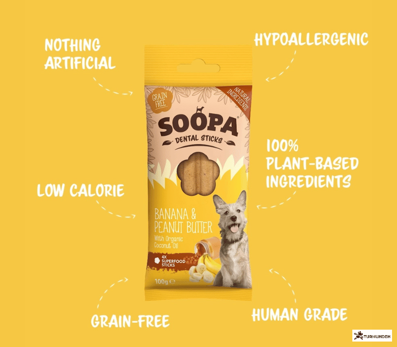 Soopa Dental Stick - Banan &amp; Peanutbutter