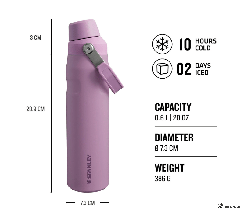 Stanley The Aerolight IceFlow Water Bottle Fast Flow 0.6L 
